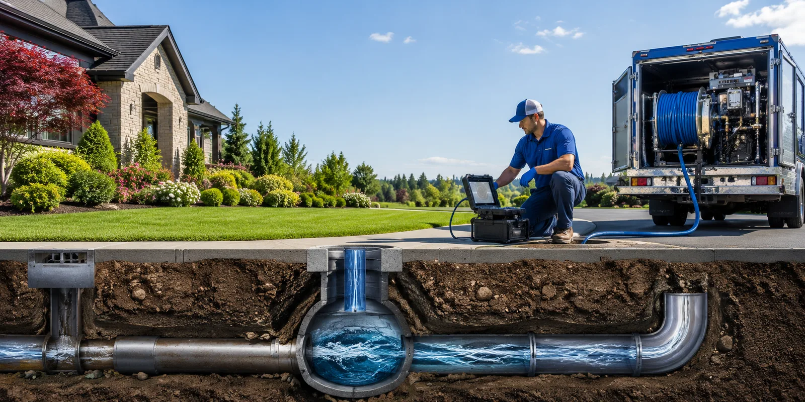Drainage restoration information for West Pittsburg, PA